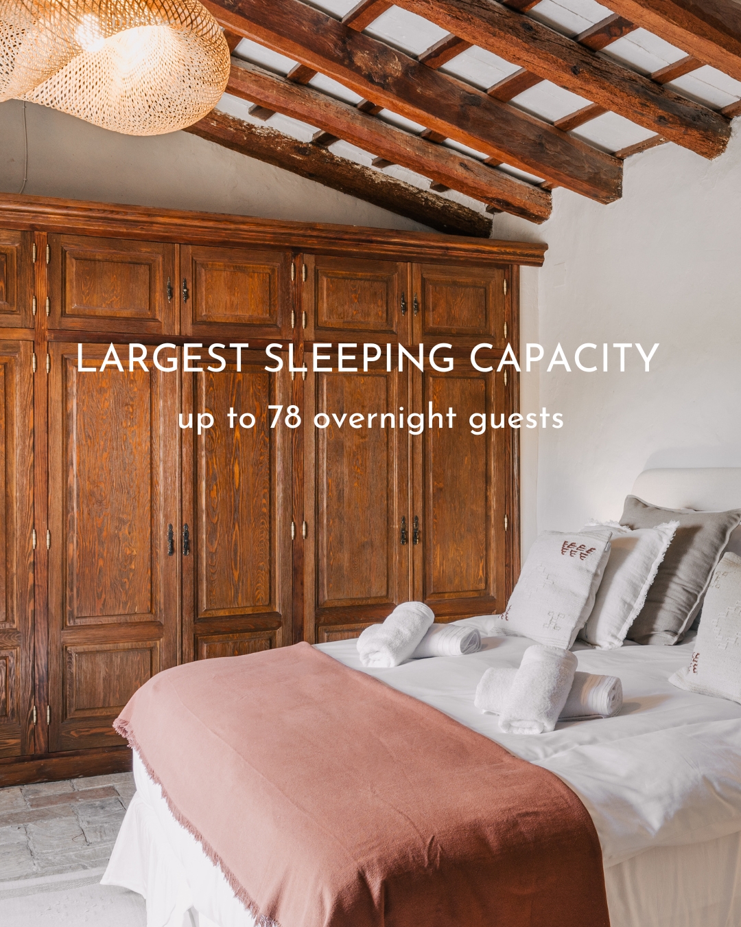 sleeping capacity 78